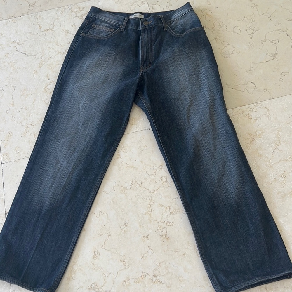 Burberry men’s jeans 34 waist inseam 32.   Great condition
